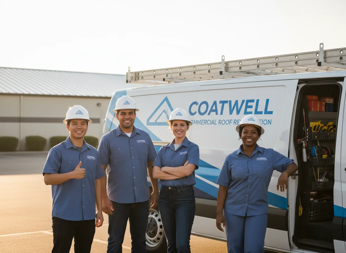 Commercial roof coating company in Carpentersville, IL